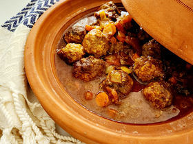 Meatball Tagine with Dates