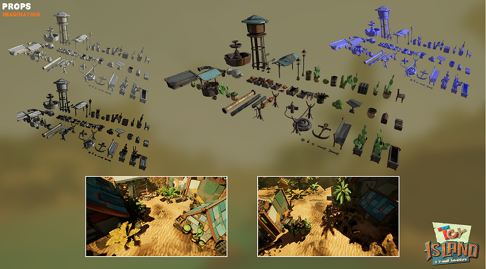 Toy Island PROPS
