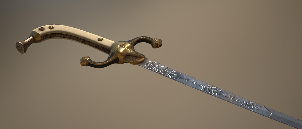 Oriental Sword Render