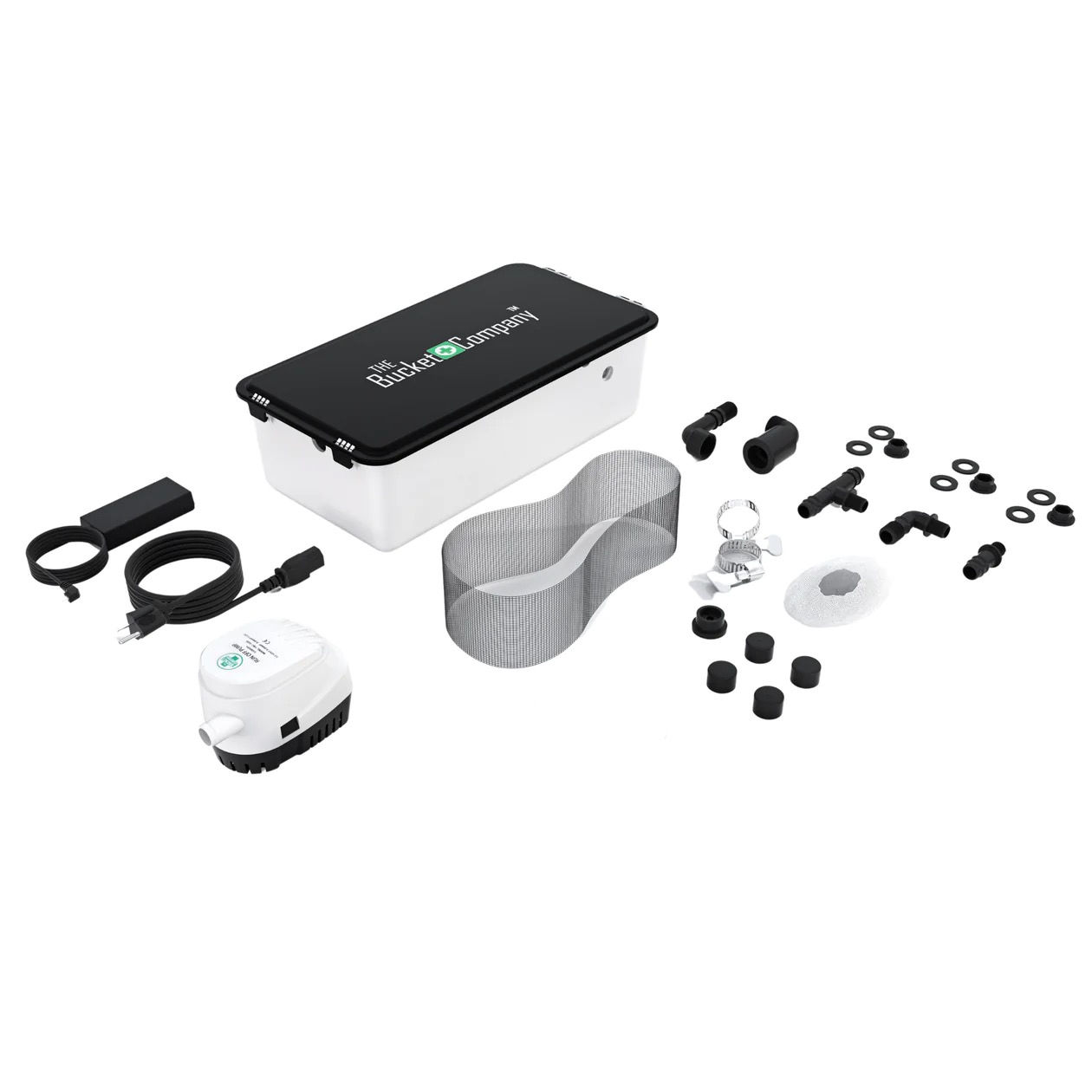 The Bucket Company Ez-Pz Runoff Pump Kit