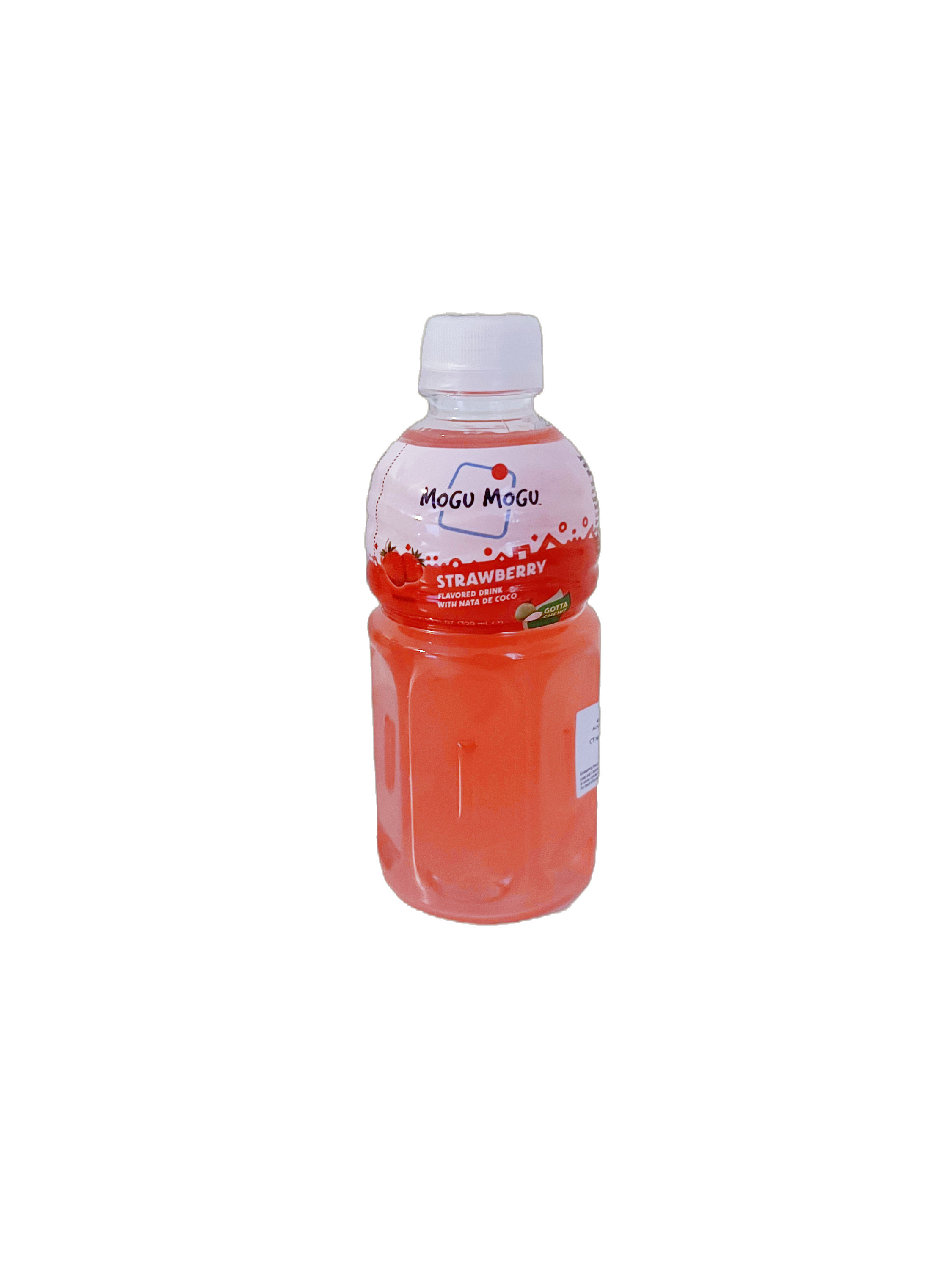 Mogu Mogu Strawberry Flavored Nata De Coco Drink