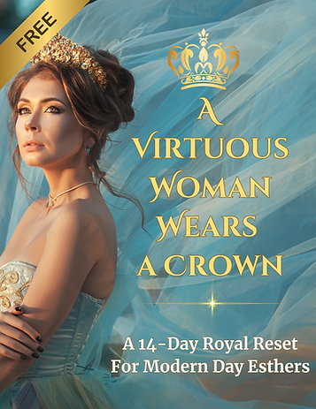 A Virtuous Woman Wears a Crown book cover free version - Karen Hartnett.png
