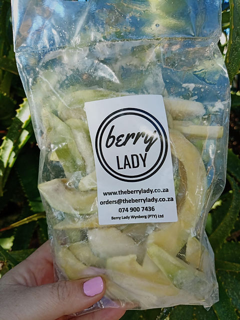 Frozen Avocado Slices | The Berry Lady