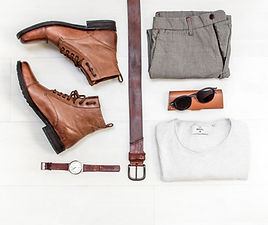 Men's Outfit Layout