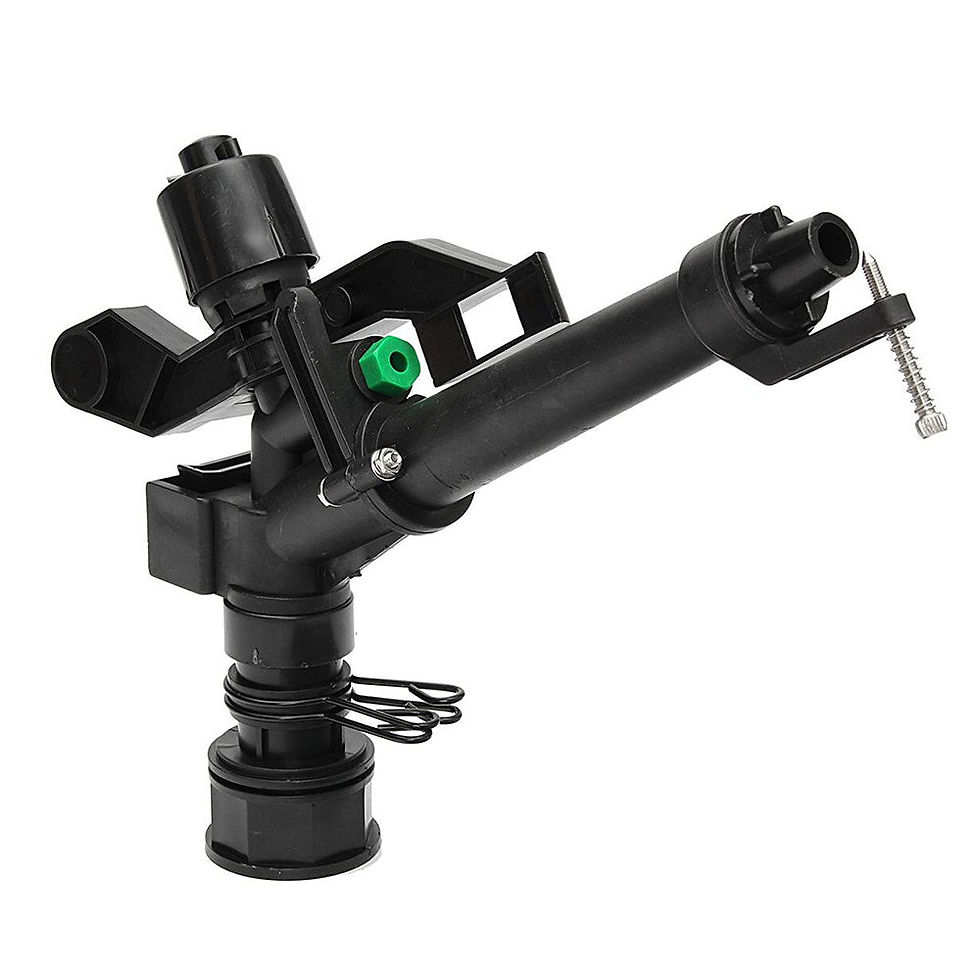 Thumbnail: DN40 Impact Sprinkler Spray Gun Sprinkler Head w or  5 Spray Nozzles Irrigation