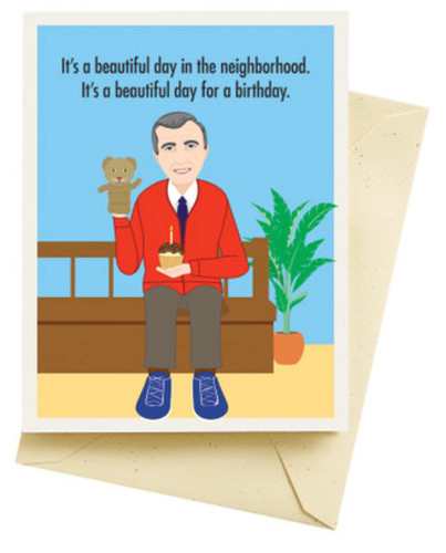 Mr. Rogers Birthday Card | mysite