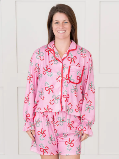 Cropped Christmas Pj's