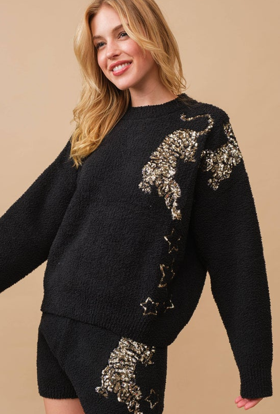 Sequin Tiger Set