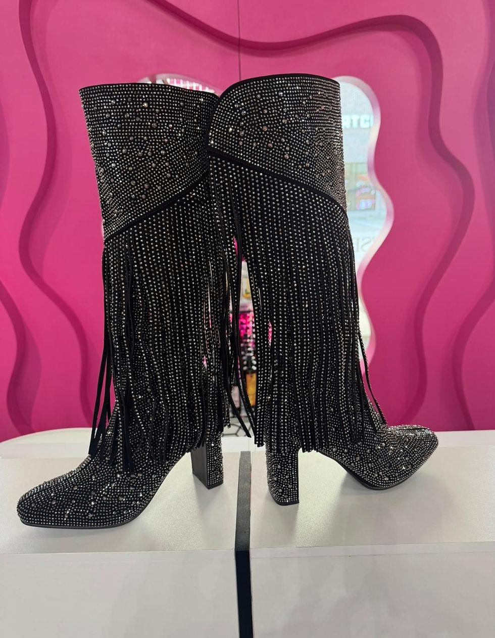 Thumbnail: Rhinestone Cowgirl Boots