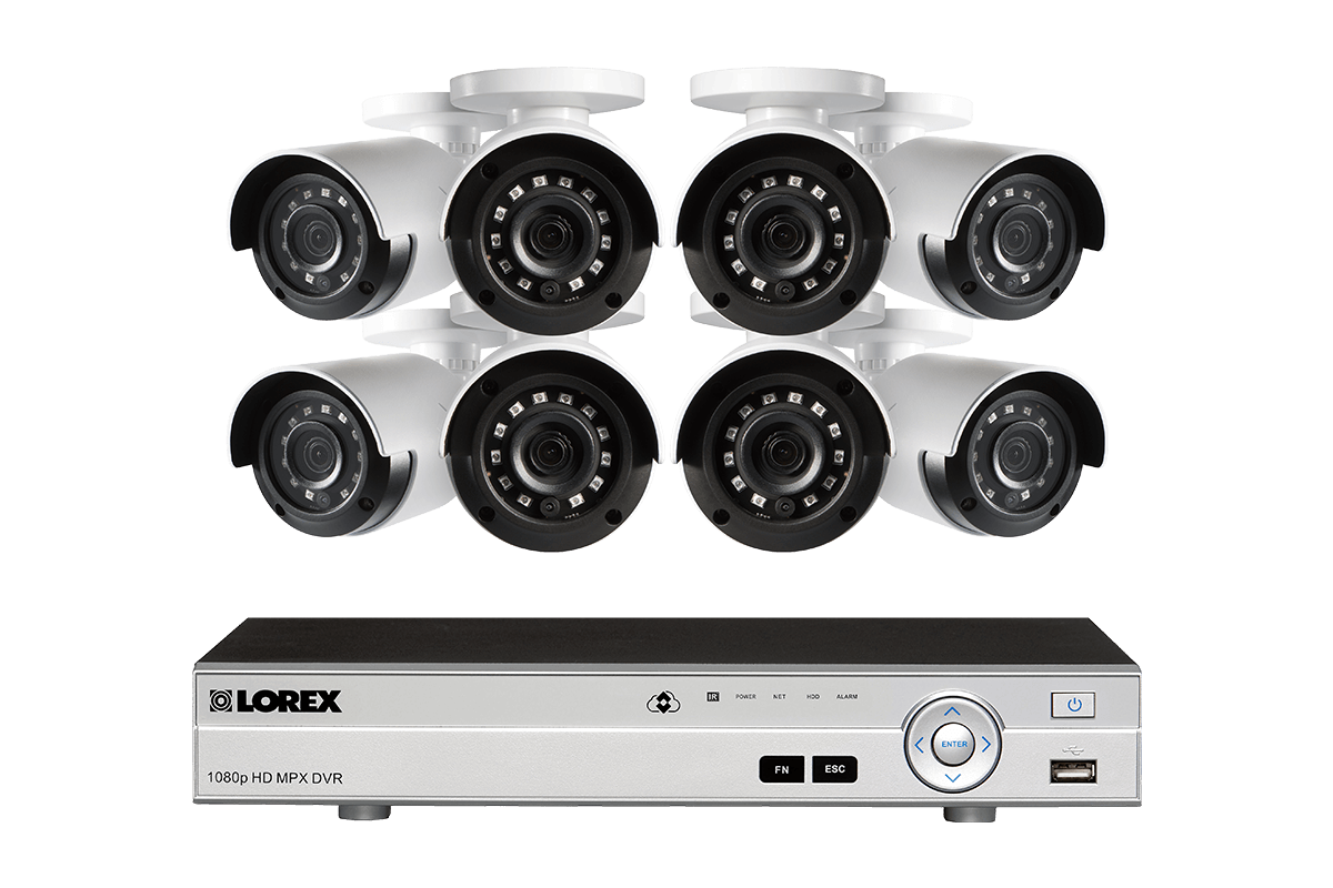 High End Security Cameras Package (8 ct)