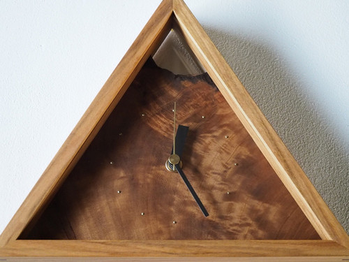 トライアングルクロック 木の時計 | UMEBACHI FURNITURE