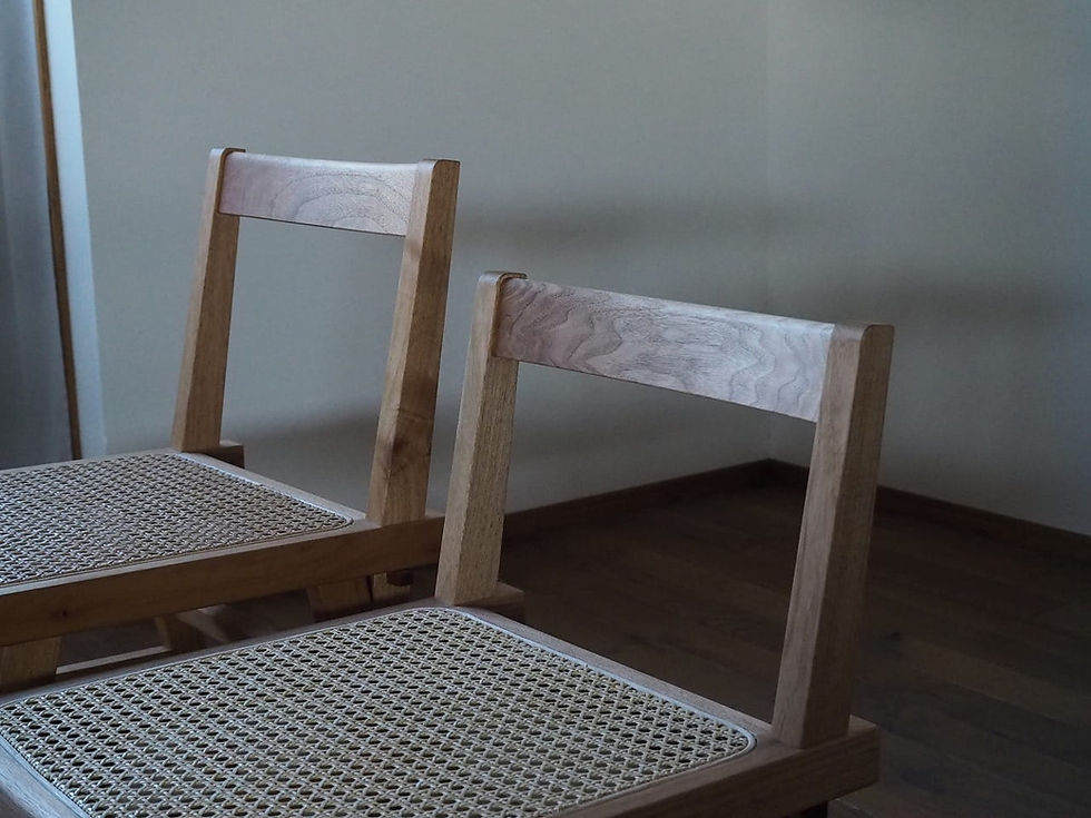 籐椅子、低座タイプの比較