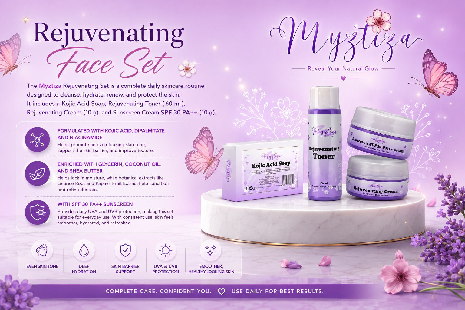 Myztiza Rejuvenating Face Set