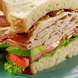 Turkey & Bacon & Avocado Sandwich