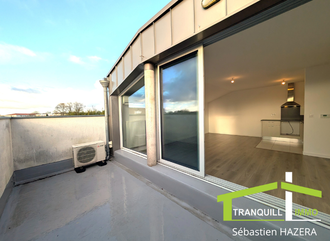 Apt T3 + terrasse ST MEDARD Centre