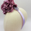 Thumbnail: Lilac Lavender Purple Floral Wedding Headband Fascinator