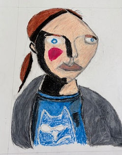 Expressive Head Drawing in Color