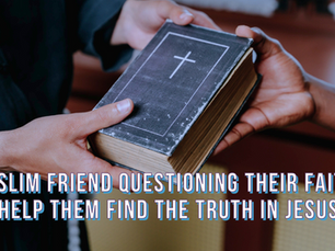 Muslim friend questioning their faith? Help them find the truth in Jesus