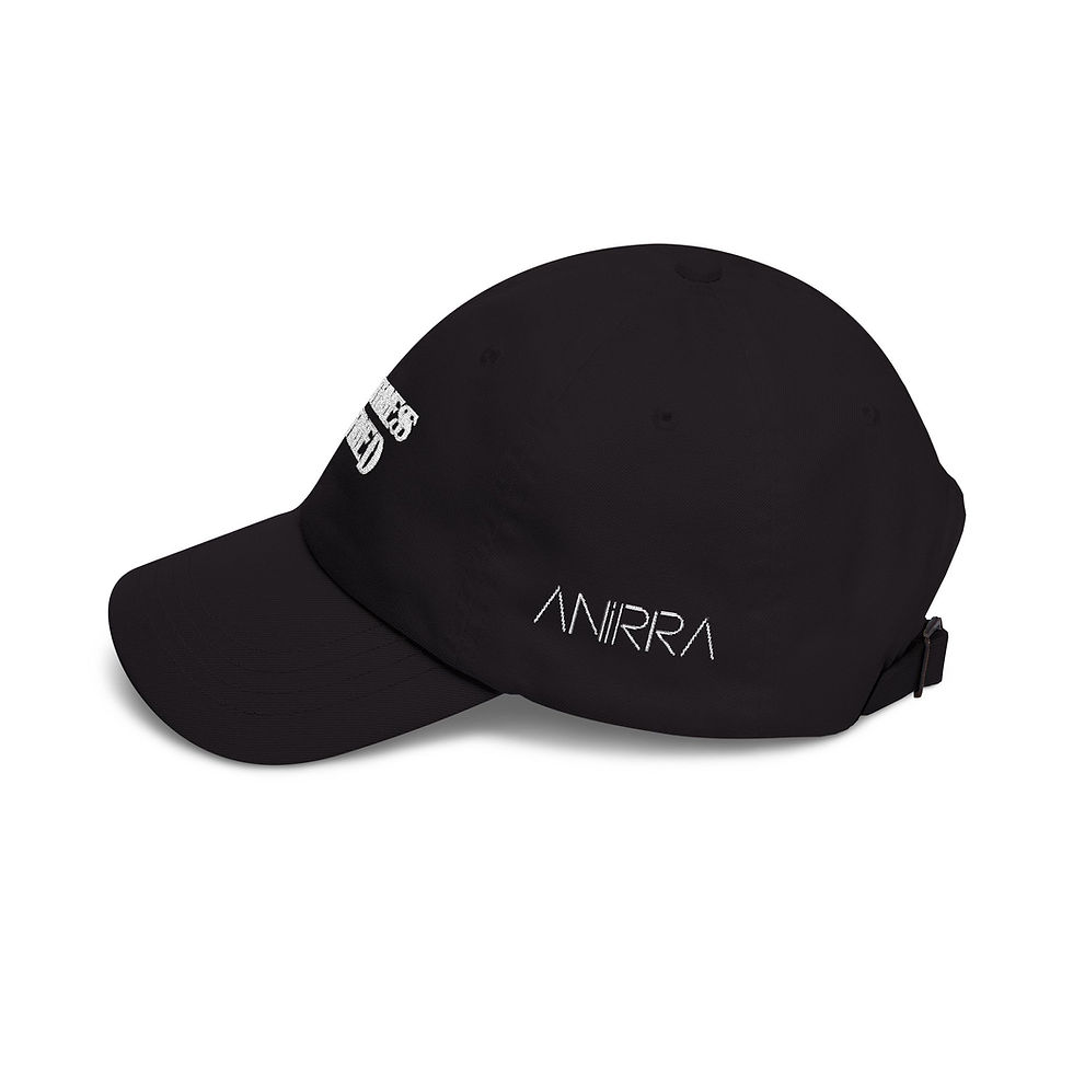 Thumbnail: Anirra "Smoothness" Dad Cap (White Embroidery)