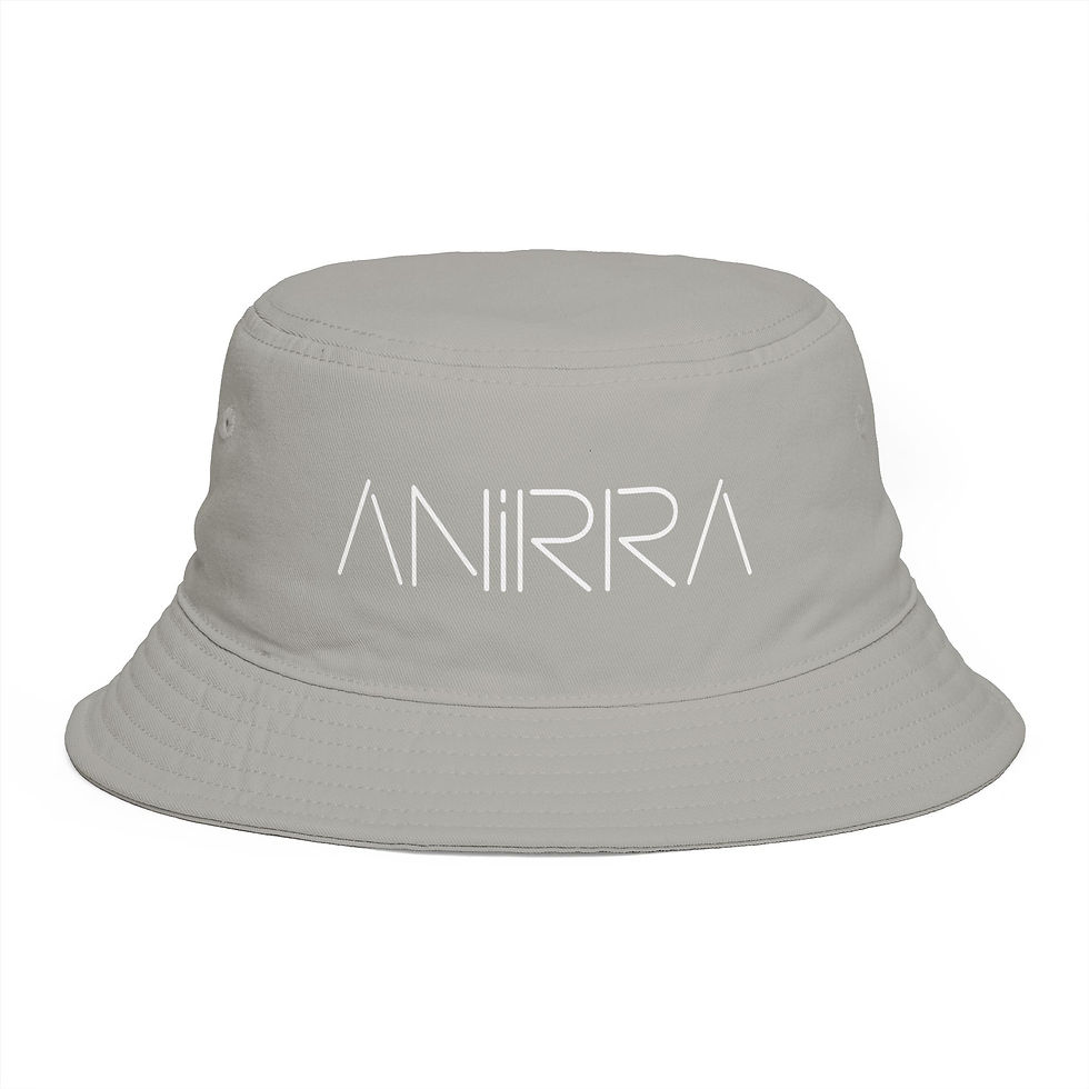 Thumbnail: Anirra "Master Logo White" Bucket Hat