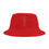 Thumbnail: ANIRRA "Echo White" Bucket Hat (Red)