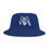 Thumbnail: ANIRRA "Echo White" Bucket Hat (Dark Blue)