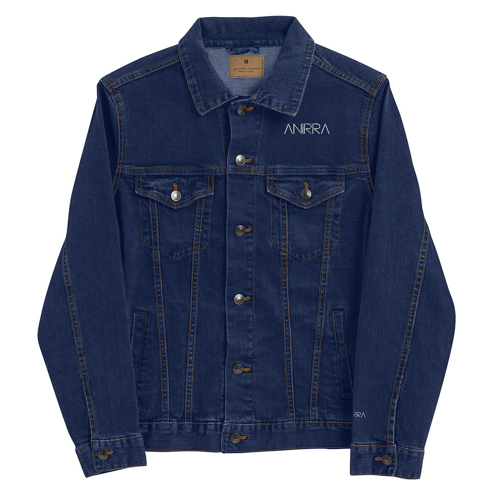 Thumbnail: ANIRRA "Echo White" Denim Jacket