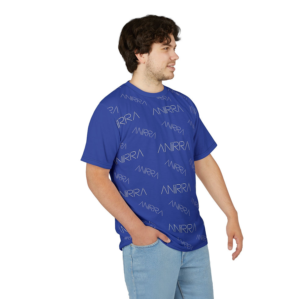 Thumbnail: ANIRRA "Maxed Out" Cut & Sew Tee (Anirra Blue)