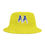 Thumbnail: ANIRRA "Echo White" Bucket Hat (Yellow)