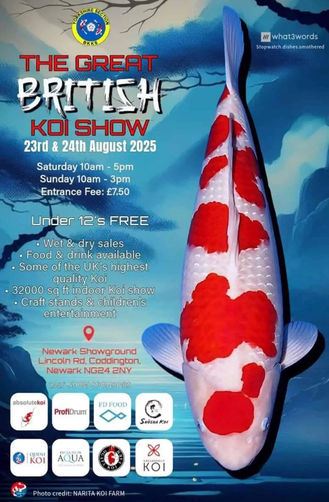 The Great British Koi Show 2025
