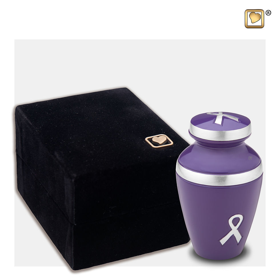 Thumbnail: Awareness Urn Purple