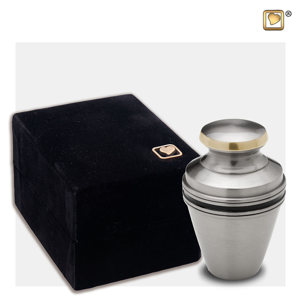 Thumbnail: Classic Vienna Urn Brushed Pewter