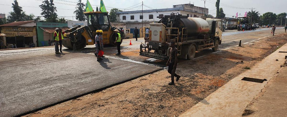 Travaux modernisation voirie de Mbuji-Mayi : des habitants asphyxiés par la poussière