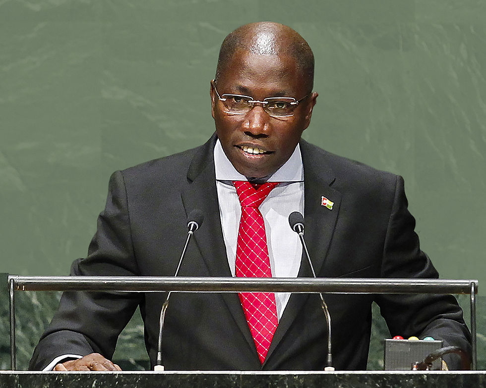 Domingos Simoes Pereira, septembre 2024, siège des nations unies. -