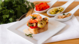 Spanish Shrimp Tapas