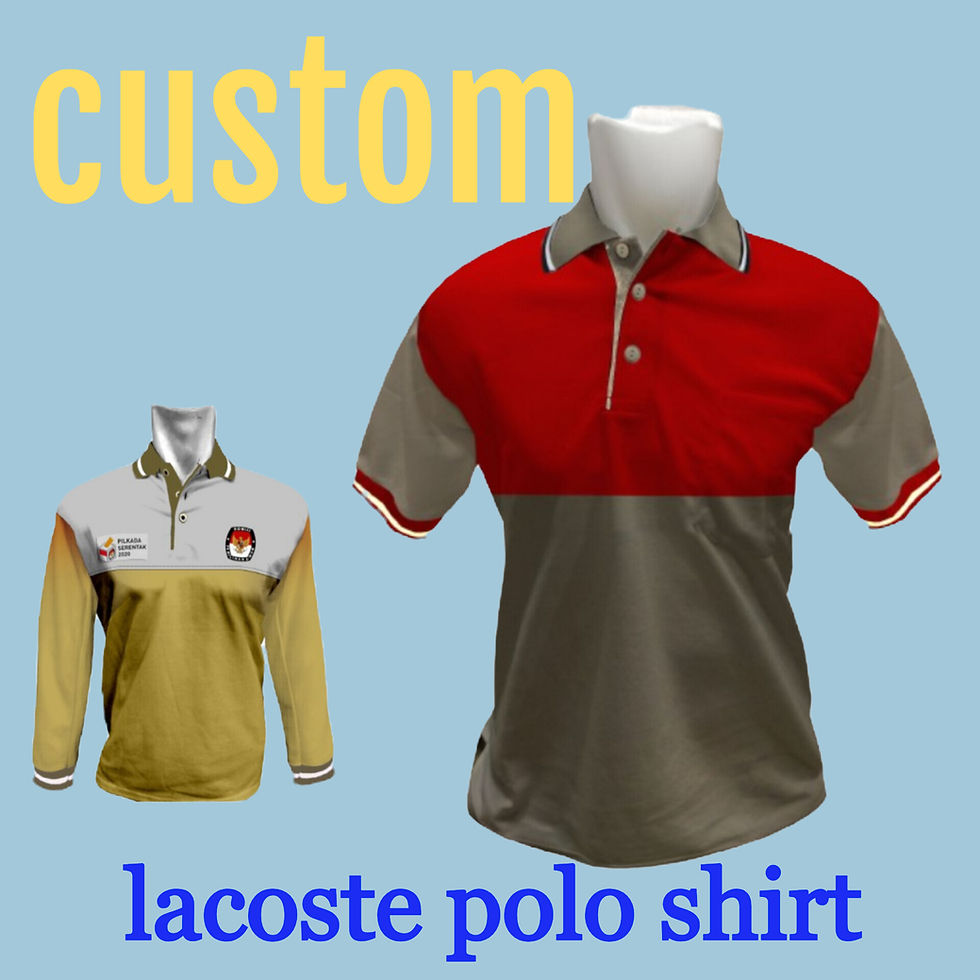 kaos LACOSTE POLO SHIRT | NeuwTAMA konveksi
