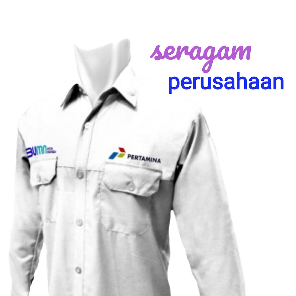 seragam PERTAMINA PERUSAHAAN BUMN | NeuwTAMA konveksi