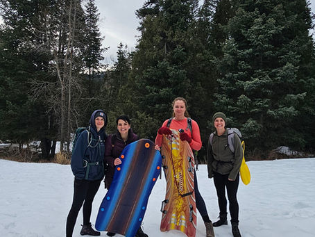 Snowshoeing/Sledding - Deer Creek/Dry Creek Trail, Tibble Fk, American Fk Cyn 2/16/26