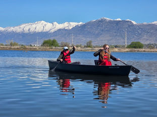 Canoeing - Provo River Delta, Provo 4/4/26