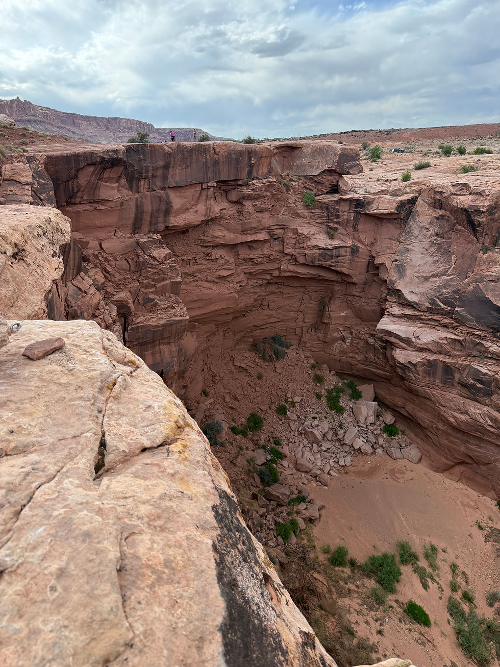 Rappelling - Bar M Cliffs, Moab 5/15/26
