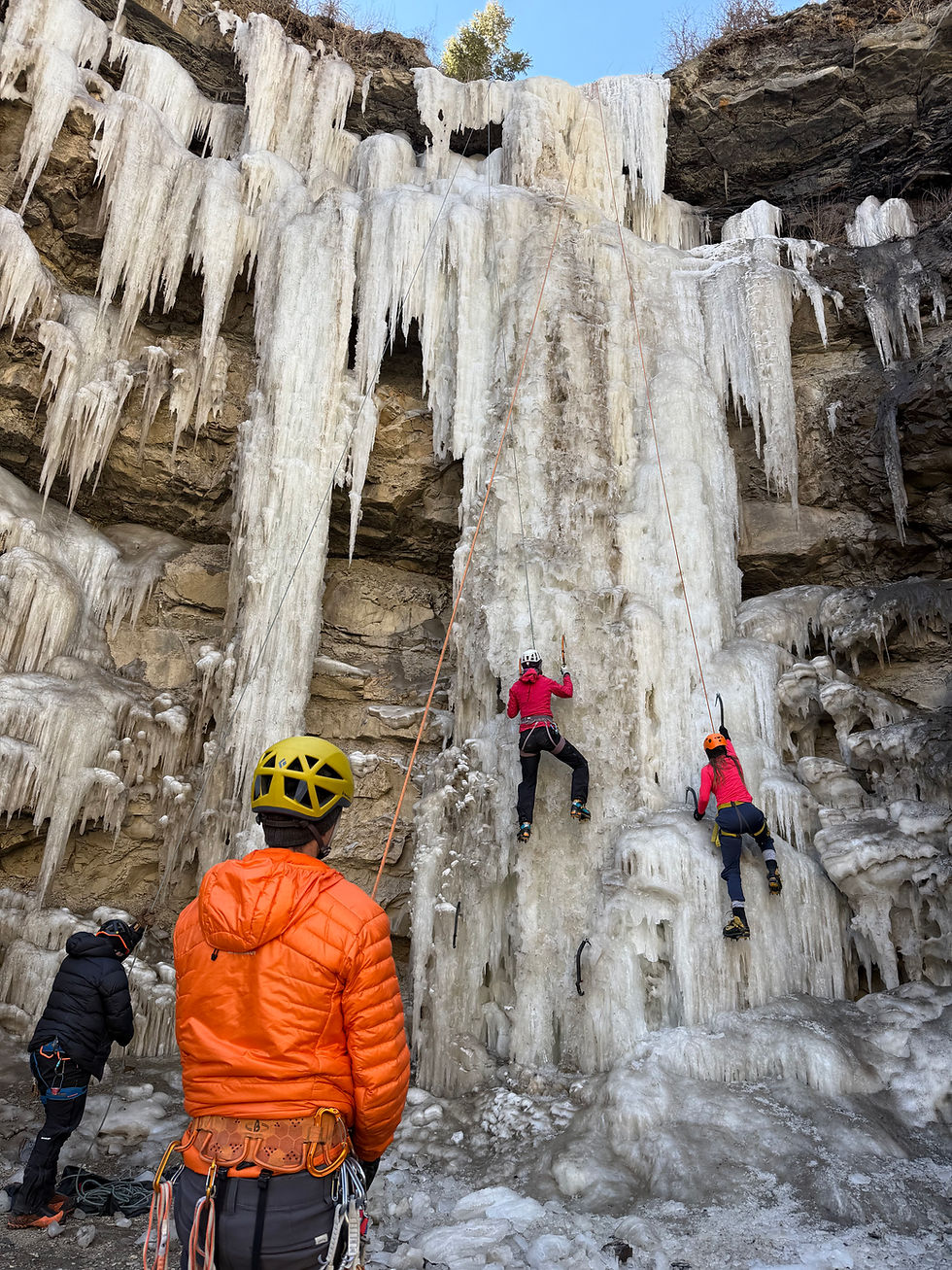 Ice Climbing - Dirtscicle, Spanish Fk Cyn 1/31/26