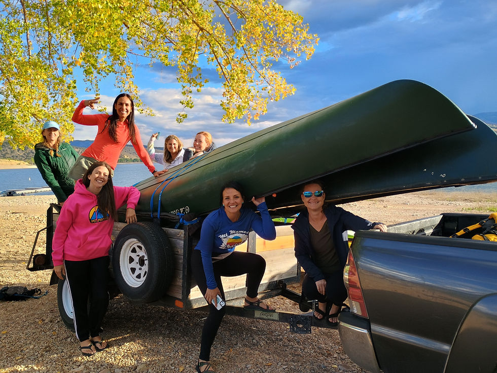Canoeing - Trip Leader Training - Echo Reservoie