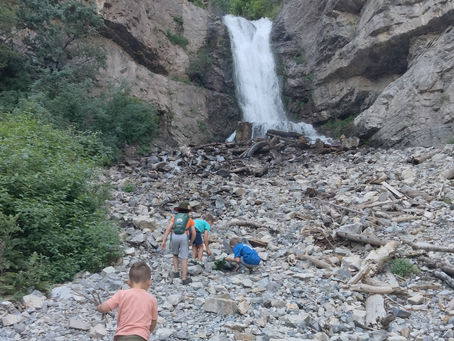 Youth Hiking - Upper Falls, Provo Cyn 7/1/24