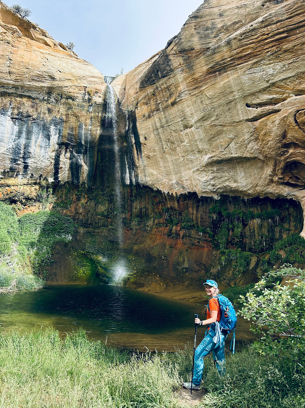 Backpacking - Upper and Lower Calf Creek Falls (Intermediate)