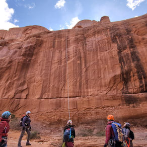 Canyoneering - Tier Drop Canyon, Arches NP 3/15/25
