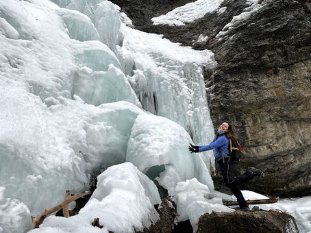 Snowshoeing/Microspikes - Bridal Veil Falls / Upper Falls 2/2/21