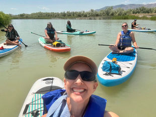 Paddleboarding - Jordan River, Lehi 6/24/25