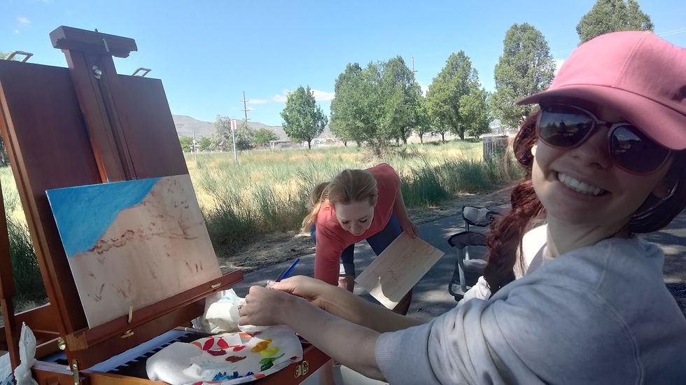 Outdoor Painting - Utah Lakeshore (Beginner)