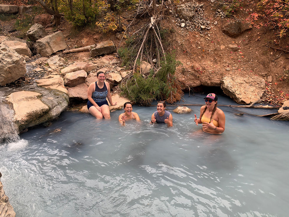 Hiking - Fifth Water Hot Springs, Diamond Fork Cyn 10/10/26
