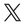 VV - Ícone X (escuro)